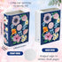 Uiifan Book Shaped Small Flower Vase Decorative Ceramic Vases Cute Home Decor for Bookshelf Dining Table Desk Office