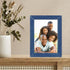 Lawrence Frames 745757 Weathered Woods Picture Frame, 5x7 Charlotte Navy Blue