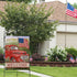 Welcome Summer American Red Truck 4th of July Flag, 28x40 Garden Yard Lawn Decor for Patriotic America
