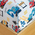 Set 4 15 Inch Queen Sheet Kids - Cars Pieces Soft Microfiber Cartoon Style Bedsheets for Boys Girls Teens, Oeko TEX