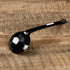 ASIAN HOME Black Melamine Long Handle Spoons for Ramen, Soup, Hot Pot, Mixing, Stirring, 8.25 Inches (2 Spoons)