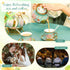 20 Set Set 6 Pcs Porcelain Tea for Adults with Metal Holder and Spoon European Ceramic Tea Party Flower Painting Teapot
