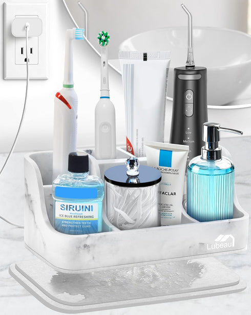 Electric Toothbrush Holder with Instant-Dry & 6 Slots | Upgrade Heavy-Duty Large
