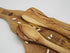 Olive Wood Spoon & Curved Spatula Set of 2 Pieces, 12 Inch Wooden Utensils for Everyday Cooking