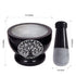 Mortar and Pestle - Heavy Duty Polished Hard Stone Grinder for Spices, Herbs, and Seasoning