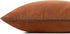 Loloi Liza Pillow Cover Only, 18x18, RUST