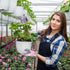 Womens Gardening Weeding Working Gloves - Leather Garden Glove for Women, Thorn Proof for Digging
