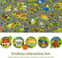 79"x39" STARUIA Washable Kids Carpet Play Mat Rug for Boys Play Room, Baby Fun Learning Car Rug for Kids Toy Cars