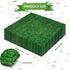 12 12 12 Inch Nuanchu Pieces x Artificial Grass Square Mats Fake Grass Tiles Placemats Turf Patch Table Centerpieces
