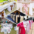 5pcs 6 x106 Efavormart Fushia Satin Chair Sashes Tie Bows for Wedding Events Decor Chair Bow Sash Party Decoration