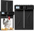 Extra Large Automatic Chicken Coop Door, Battery Powered Chicken Door with Timer