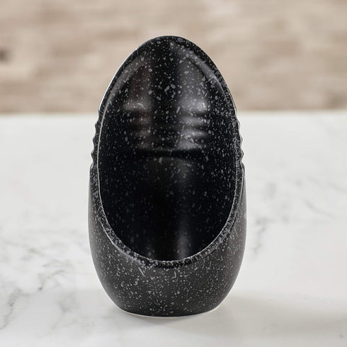 Speckled Upright Spoon Rests, Black