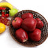 caiyjhao 6PCS Simulation Apple Fake Fruit for Home Decoration Lifelike Fake Apple Kitchen Table Fruit Party Christmas