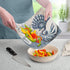 Cut N' Funnel Tide Pool Shells Designer Flexible Plastic Cutting Board Mat, 15" x 11.5", Made in the USA, Decorative, Flexible, Easy to Clean by Chop Chop