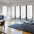 Pleated Window Shades,Temporary Window Blinds Cordless Light Filtering Pleated Fabric Shade Room Darkening Shades for Office,Living Room,Bedroom - 24 x 59 Inch (Fits Windows 15-24 Inch)