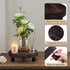 3 6/8/10" Counter Pcs Wood Plant Stand Indoor Outdoor, Round Wood Riser for Decor Wooden Stool Display Stand Flower Pot