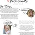 2026 1 (11x17 inch) Katie Doodle - Superbowl Party Decorations - (Made in the USA) - Essential Super-Bowl Party