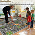 JCTQBHQF 80120cm/3147in Kids Rug Play Mat for Toy Cars,City Life Road Traffic Educational Carpet,Have Fun Throw