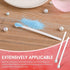 Prasacco 32 Pieces 1/32 Teaspoon 0.15 mL Mini Measuring Spoons for Jars, Tiny Plastic Scoops for Spices