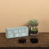 Primitives by Kathy 19111 Beach-Inspired Blue Box Sign, 6 by 2.5-Inch