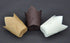 Large Greaseproof Paper Wrappers, Muffin Baking Cupcake Cups Liners, 2-1/4" x 4", Natural, Brown, White, 125 pcs Tulip