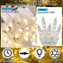 60 5mm 17 Boltigen Soft Twinkle Christmas Lights, LED Clear Warm White Mini String Lights, Wide Angle Slow Glow UL