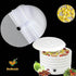 10pcs Round Silicone Dehydrator Sheets, 13in Non-stick Fruit Dehydrator Mats, Reusable Steamer Mat for Fruit Dryer