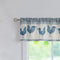 SXZJTEX Farmhouse Rooster Kitchen Boho Rustic Linen Rod Pocket Window Curtains - Small Stripe for Living Room, Kitchen,