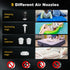 Portable Cordless Electric Air Pump, Handheld Vacuum Cleaner for Inflation, Deflation, and Vacuum Storage Bags