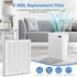 E-300L Replacement Filter for MOOKA and MOOKA FAMILY, H13 True HEPA Filter for Large Room, 2 Pack