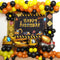 FIGEPO 96 Pack Construction Birthday Party Supplies Dump Truck Party Decorations Kits Set