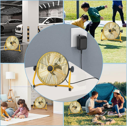 24V Charger Cord for Geek Aire CF1 CF1SE CF2 Rechargeable Outdoor High Velocity Camping Fan, 12'' 16''