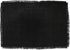 DII Solid Black Jute Burlap Placemat Set, 13x19, 6 Count