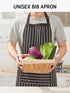 Syntus 2 Pack Adjustable Bib Apron, Waterdrop Resistant Cooking Kitchen Aprons for Men and Women