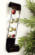 79 Set 2 5"W, 24"H, Deco Metal Solid Wall Sconce, of Brown