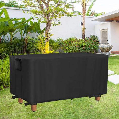 36" 36inch Black-36"L 14" 18" Outdoor Bench Cover for AquaTeak Spa Teak Shower Bench, Waterproof Teak Bench Cover
