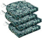 downluxe Outdoor Chair Cushions Set of 4 for Patio Furniture, Water-Resistant Patio