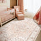 CAPALOCA Machine Washable Rugs Nursery Rug 5x7 Cute Girl Non Slip Low