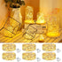 kolpop 6 Pack LED Fairy Lights Battery Operated, Mini Twinkle String Lights