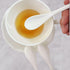 6PCS Porcelain White Coffee Spoons, Espresso Spoons for Tea, Sauce, Desserts