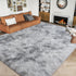 Dssimo Super Fluffy 6x9 Area Rugs for Living Room, Modern Large Tie-dye