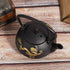 Japanese Tetsubin Cast Iron Tea Kettle - Stovetop Teapot with Gold Dragon Pattern, 0.3L
