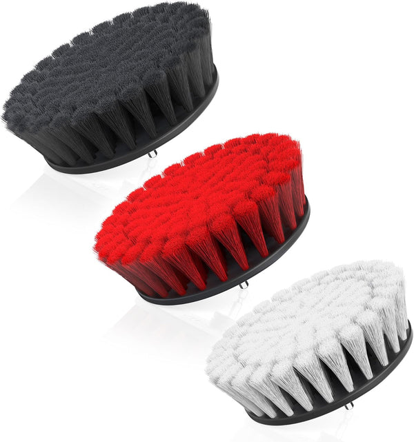 Hoover 3-Piece Multi-Purpose Cleaning Brush Kit, Interchangeable Brushes for Drill and ONEPWR Cordless Scrubber
