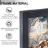 22x34 22 34 Inch 22 34 1 Pack/Black/22 x34 Fxojyvo Engineered Wood Frame, Black Picture Frame for x Poster Puzzle