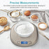 Ultrean Digital Kitchen Food Scale 33lb/15Kg for Cooking and Baking, 1g/0.1oz Precise Graduation, USB Rechargeable
