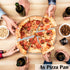 P&P CHEF 10 Inch Pizza Pan, 3 Pieces Stainless Steel Round Tray for Oven Baking Roasting, Heavy Duty - Silver