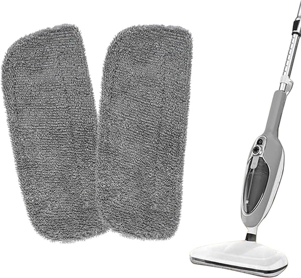 Fanshuge 2Pack Steam Mop Replacement Pads Compatible with GorFanty Steam Mop Model GF-6610B/GF-6610Highly