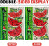 Welcome Summer Watermelon Decorative Garden Flag 12x18 Inch Double Sided Rustic Green Stripes Outdoor Home Decor
