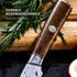 KYOKU 4.5 Inch Paring Knife - Daimyo Series Fruit Knife with Ergonomic Rosewood Handle, Japanese 440C Stainless Steel