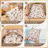 Acellegic (2 13x17in 10in 100% Reusable Beeswax Bread Bags for Homemade Bread Sourdough Pcs Bags + Bowl Cover) Floral